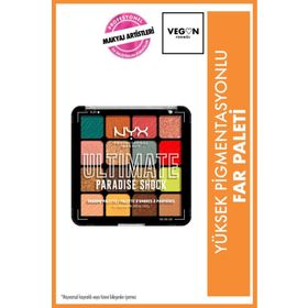 Nyx Professional Makeup Ultimate Shadow Palette Paradise Shock Göz Farı