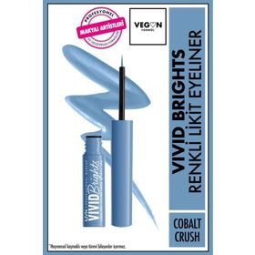 Nyx Professional Makeup Vivid Brights Cobalt Crush Likit Eyeliner