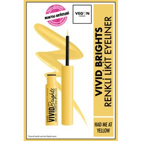 Nyx Professional Makeup Vivid Brights Had Me At Yellow Likit Eyeliner