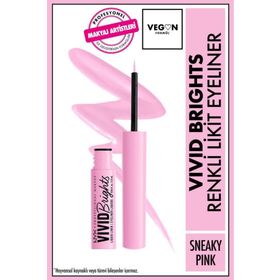 Nyx Professional Makeup Vivid Brights Sneaky Pink Likit Eyeliner
