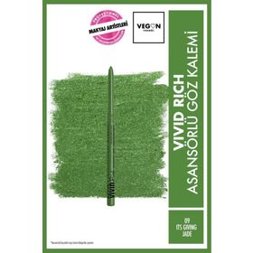 Nyx Professional Makeup Vivid Rich 09 Its Giving Jade Asansörlü Göz Kalemi