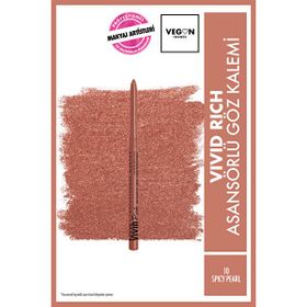 Nyx Professional Makeup Vivid Rich 10 Spicy Pearl Asansörlü Göz Kalemi