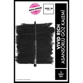 Nyx Professional Makeup Vivid Rich 16 Always Onyx Asansörlü Göz Kalemi