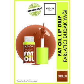 Nyx Scrollin Fat Oil Lip Drip Parlatıcı Dudak Yağı