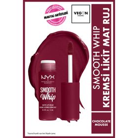 Nyx Smooth Whip Chocolate Mousse Likit Mat Ruj