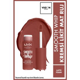 Nyx Smooth Whip Latte Foam Likit Mat Ruj