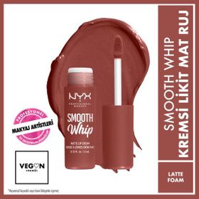 Nyx Smooth Whip Latte Foam Likit Mat Ruj