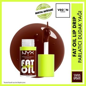 Nyx Status Update Fat Oil Lip Drip Parlatıcı Dudak Yağı