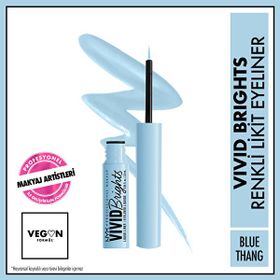 Nyx Vivid Brights Blue Thang Likit Eyeliner