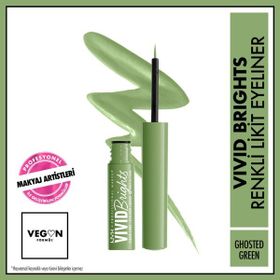 Nyx Vivid Brights Ghosted Green Likit Eyeliner