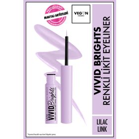 Nyx Vivid Brights Lilac Link Likit Eyeliner