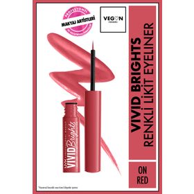 Nyx Vivid Brights On Red Likit Eyeliner
