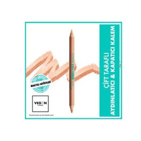 Nyx Wonder Warm Deep Çift Taraflı Aydınlatıcı ve Kapatıcı Kalem