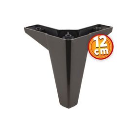 NZB Mobilya Kanepe Sehpa TV Ünitesi 12 cm Siyah Koltuk Ayağı