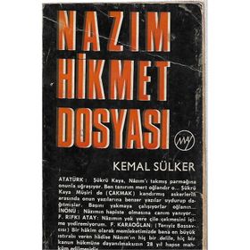NÂZIM HIKMET DOSYASI - KEMAL SÜLKER