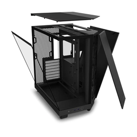 NZXT H Series H6 Flow CC-H61FB-01 Siyah ATX Mid Tower Gaming Kasa