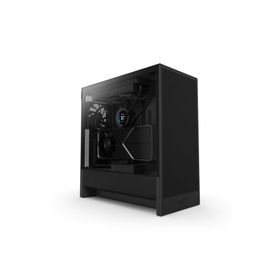 NZXT H5 Flow 2024 CC-H52FB-01 Fanlı Siyah ATX Gaming Bilgisayar Kasası
