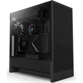 NZXT H5 Flow 2024 CC-H52FB-01 Fanlı Siyah ATX Gaming Bilgisayar Kasası