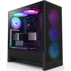NZXT H5 Flow 2024 CC-H52FB-R1 RGB Fanlı Siyah E-ATX Gaming Bilgisayar Kasası