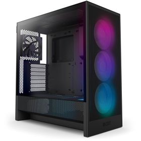 NZXT H5 Flow 2024 CC-H52FB-R1 RGB Fanlı Siyah E-ATX Gaming Bilgisayar Kasası