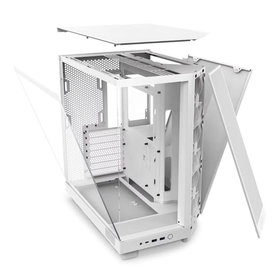 NZXT H6 Flow CC-H61FW-R1 RGB Fanlı Beyaz ATX Gaming Bilgisayar Kasası