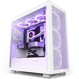 NZXT H7 Flow 2022 CM-H71FW-01 Fanlı Beyaz ATX Gaming Bilgisayar Kasası