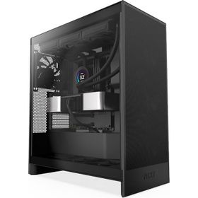 NZXT H7 Flow 2024 CM-H72FB-01 Fanlı Siyah E-ATX Gaming Bilgisayar Kasası