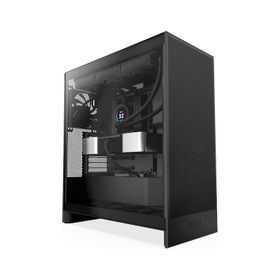 NZXT H7 Flow 2024 CM-H72FB-01 Fanlı Siyah E-ATX Gaming Bilgisayar Kasası
