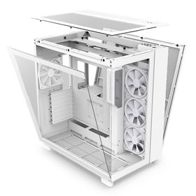 NZXT H9 Elite White Tempered Glass Rgb Usb 3.2 ATX Mid Tower Kasa