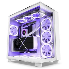 NZXT H9 Elite White Tempered Glass Rgb Usb 3.2 ATX Mid Tower Kasa