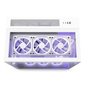 NZXT H9 Elite White Tempered Glass Rgb Usb 3.2 ATX Mid Tower Kasa