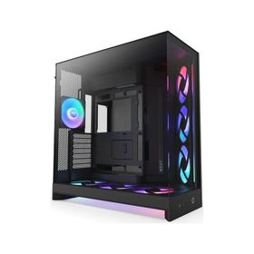 NZXT H9 Flow RGB Plus Fanlı E-ATX Gaming Bilgisayar Kasası