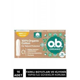 O.B Organic 16'lı Normal Tampon