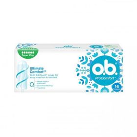 O.B Procomfort Ultimate Süper Plus 16'lı Tampon