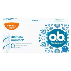 O.B Ultimate Comfort 16x5 80 Adet Süper Tampon