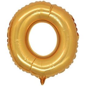 O Harf Altın 100 cm Folyo Balon