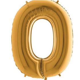 O Harf Altın 100 cm Folyo Balon