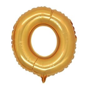 O Harf Altın 100 cm Folyo Balon