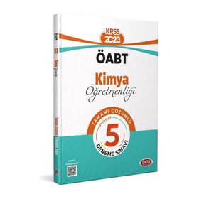 ÖABT 2023 Kimya Öğretmenliği Tamamı Çözümlü 5 Deneme Sınavı - Data Yayınları