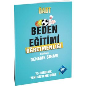 ÖABT Beden Eğitimi Öğretmenliği Çözümlü Deneme-KR Akademi Yayınları