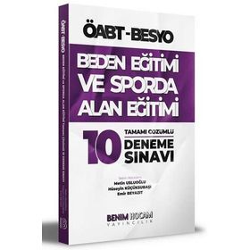 ÖABT Beden Eğitimi ve Sporda Alan Eğitimi Tamamı Çözümlü 10 Deneme - Benim Hocam Yayınları