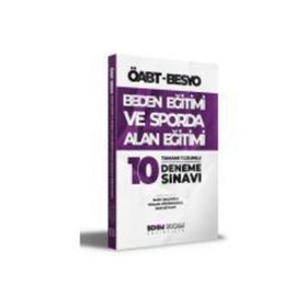 ÖABT Beden Eğitimi ve Sporda Alan Eğitimi Tamamı Çözümlü 10 Deneme - Benim Hocam Yayınları