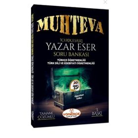 ÖABT Muhteva İçerik Esaslı Yazar Eser Soru Bankası Çözümlü Yönerge Yayınları