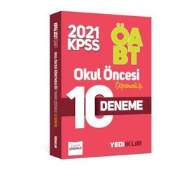 ÖABT Okul Öncesi Öğretmenliği Konu Anlatımı 2021-Yediiklim Yayınları