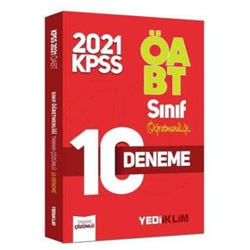 ÖABT Sınıf Öğretmenliği Tamamı Çözümlü Soru Bankası 2021-Yediiklim Yayınları