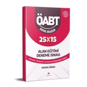 ÖABT Sosyal Bilgiler Öğretmenliği 25 Deneme - Dizgi Kitap Yayınları