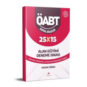 ÖABT Sosyal Bilgiler Öğretmenliği 25 Deneme - Dizgi Kitap Yayınları