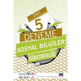 ÖABT Sosyal Bilgiler Öğretmenliği 5 Deneme Nobel-Sınav Yayınları
