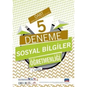 ÖABT Sosyal Bilgiler Öğretmenliği 5 Deneme Nobel-Sınav Yayınları