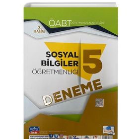 ÖABT Sosyal Bilgiler Öğretmenliği 5 Deneme Nobel-Sınav Yayınları